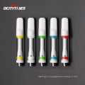 ocitytimes CG05 customized logo 10.5*56mm cbd vape cartridge 510 thread vaporizer